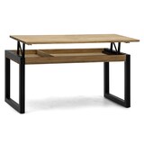 thumbnail of Mesa Elevable iCub 120x50x62cm tablero 18mm ECO Negra en madera maciza de pino acabado vintage estilo industrial Box Furniture