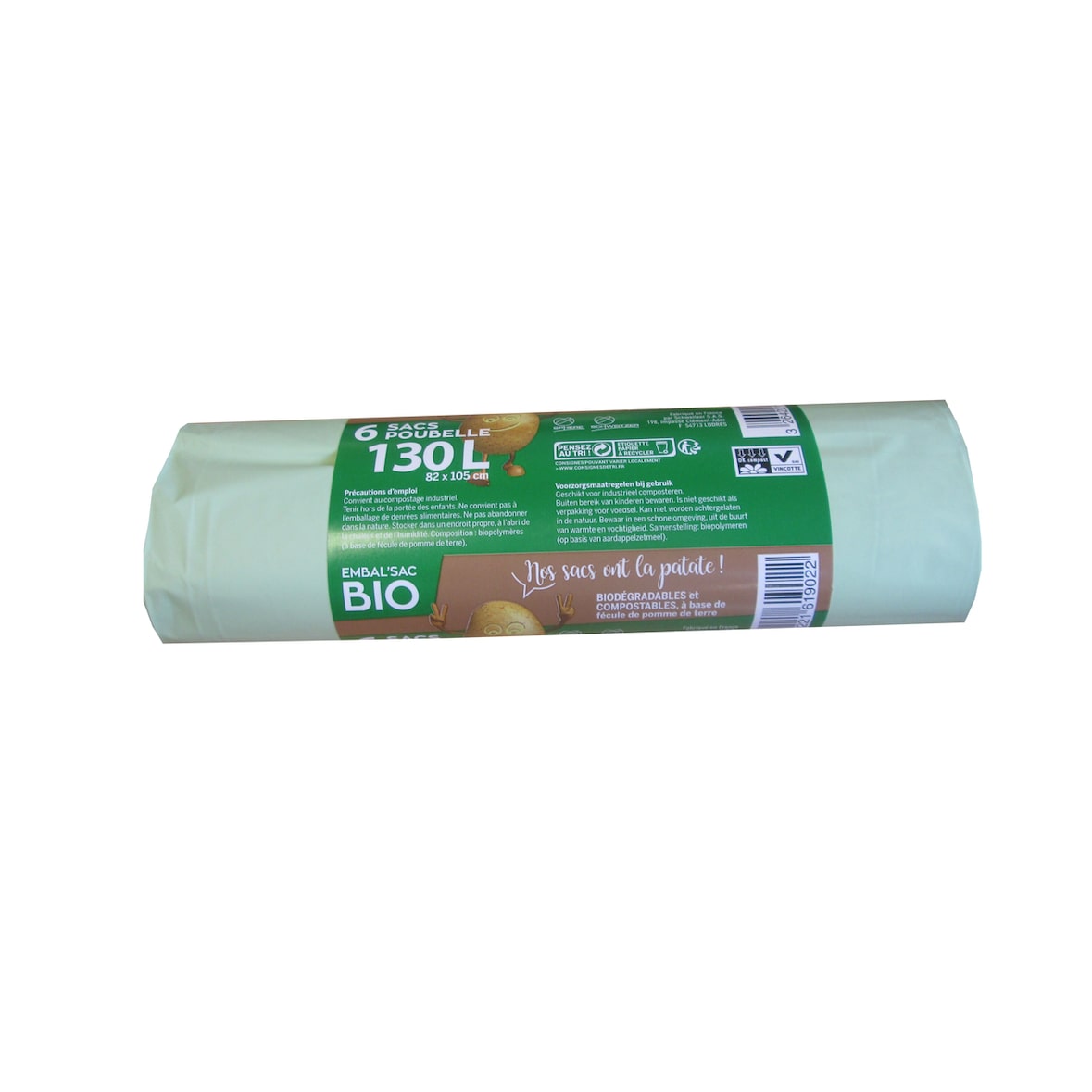 Sac poubelle Bio Embal'sac 130 L x 6