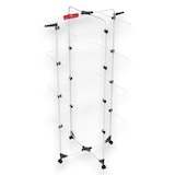 thumbnail of Asciugatrice a torre Vileda a 4 livelli con asciugatrice regolabile e pieghevole e ruote