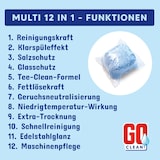 thumbnail of 10 kg ca. 555 Sück GO clean! 12-in-1 Spülmaschinentabs - Pouches 18g in wasserlöslicher Folie. Starke Reinigungskraft gegen Schmutz und Fett.