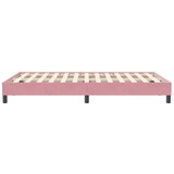 thumbnail of vidaXL Boxspringbett ohne Matratze Rosa 120x210 cm Samt