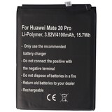 thumbnail of Akku passend für Huawei Mate 20 Pro, Huawei P30 Pro Li-Polymer, 3,82V, 4100mAh, 15,7Wh, built-in, ohne Werkzeug