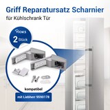 thumbnail of Reparatursatz 2x Türscharnier passend wie Liebherr 9590178 für Kühlschrank