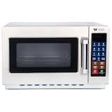 thumbnail of Beeketal Gastro Profi Mikrowelle Edelstahl Gastronomie Timer Mikrowellengerät Innenbeleuchtung MW-34 Premium