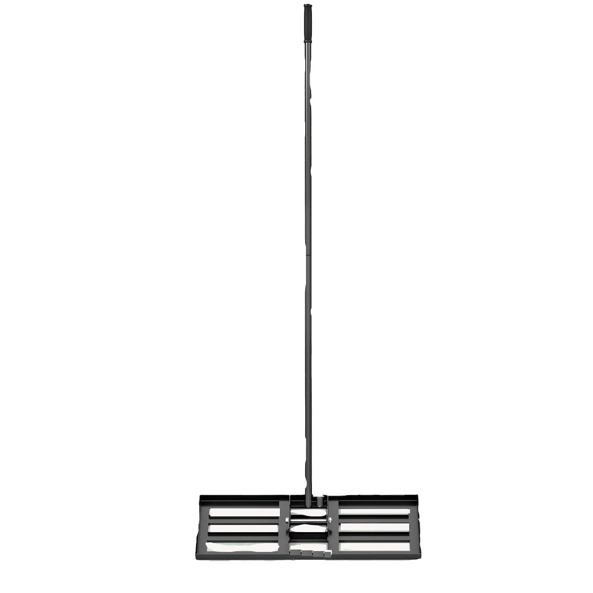 COSTWAY Metalen gazon nivellerende rake, gazon rake met ergonomische handvat, nivellerende zand bodem