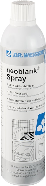 thumbnail of Dr. Weigert neoblank® Edelstahlreiniger Spray 400 ml gebrauchsfertig