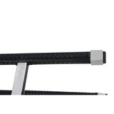 thumbnail of METRO Professional Taburete apilable Barbados, ratán sintético, negro