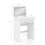 thumbnail of FineBuy Schminktisch FB51641 Kosmetiktisch Frisiertisch Weiß Spiegel & Hocker