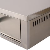 thumbnail of Romux® Forno de Pizza Eléctrico Compacto de 1 gaveta para 1 Pizza de 30 cm bancada em aço inox com Aquecimento Rápido | Temperatura 350°C - 1600 W