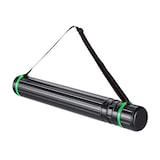 thumbnail of Relaxdays Teleskop Posterrolle, bis Größe A0, verstellbarer Tragegurt, Schraubdeckel, 64 - 100 cm, Kunststoff, schwarz