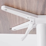 thumbnail of Set Terrassentisch Laminat Eiche dunkel mit 2 Sesseln taupe