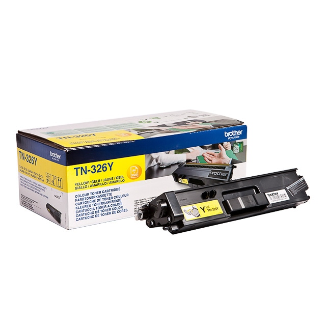Brother TN326 Amarillo Cartucho de Toner Original - TN326Y