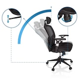 thumbnail of Cadeira de escritório High End VENUS BASE preto hjh OFFICE