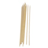 thumbnail of DayBays 4000 Stk. Saschlikspieße aus 100% Bambus 20 cm Rund mit Scharfe und Flache Spitze