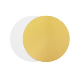 thumbnail of MONOUSO - Karton Scheibe Gold und weiß 26cm (100 Stück)