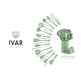 thumbnail of Set d'ustensiles de cuisine en silicone IVAR - 15 pièces