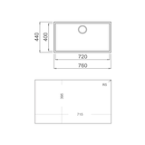 thumbnail of Teka Square 72.40 TG Fregadero empotrado Rectangular