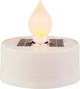 thumbnail of Solar LED Teelicht Outdoor 5x2cm Kunststoff Outdoorkerzen Flammenlose Teelichtkerzen flackernde Flamme Tischkerzen Dekokerzen Kerzen Weiß Warmweiß