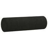 thumbnail of vidaXL 2-Sitzer-Sofa mit Zierkissen Schwarz 120 cm Stoff