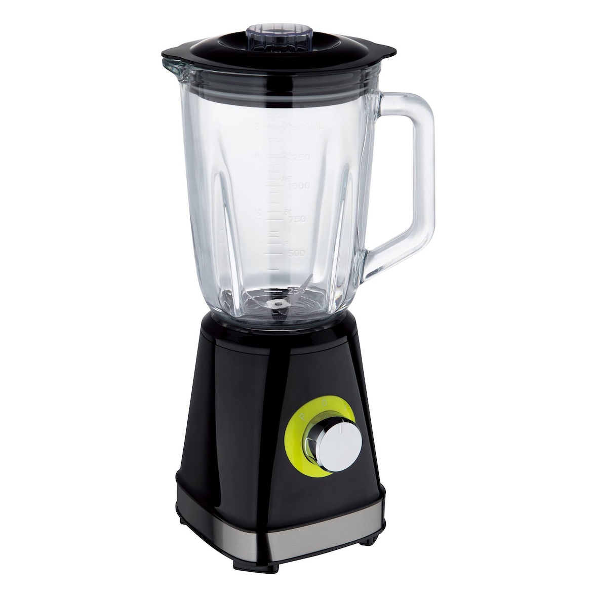 BERGNER - Batidora de vaso 1000W de 1,5L con 2 velocidades con Turbo Xtra