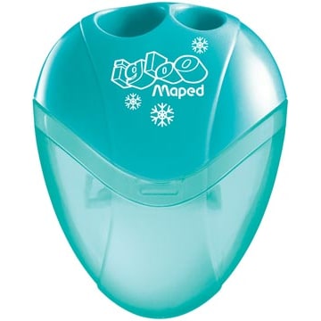MAPED Igloo - Taille-crayon - 2 trous - disponible dans différentes couleurs