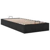 thumbnail of vidaXL Ottoman-Bett ohne Matratze Schwarz 80x200 cm Samt