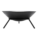 thumbnail of Feuerschale, Untergestell, 3 Füße, rund, 28 x Ø 56 cm, Gusseisen, Schwarz