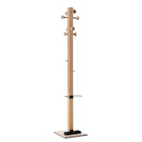 thumbnail of Appendiabiti Wood  8 ganci nero, in legno