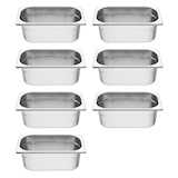 thumbnail of Set contenitori GN Vogue 7x GN1/4 100mm (7 pezzi)