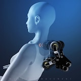 thumbnail of 3D Massagesessel, MECHANICAL HANDS Wärmefunktion, Shiatsu, Zero Gravity, Bluetooth SL Schienen A32