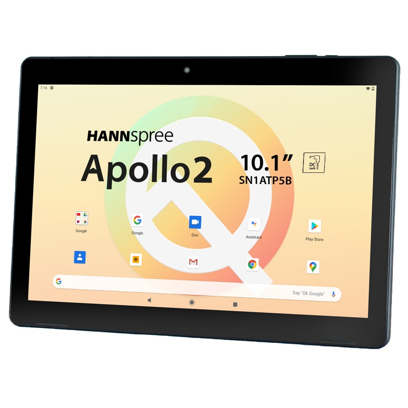 Hannspree HANNSpad Apollo 2 32 GB 25,6 cm (10.1") Mediatek 3 GB Wi-Fi 5 (802.11ac) Android 10 Schwarz