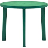 thumbnail of Mesa de jardim redonda COSHANÓ de 90 cm, removível e portátil, em resina