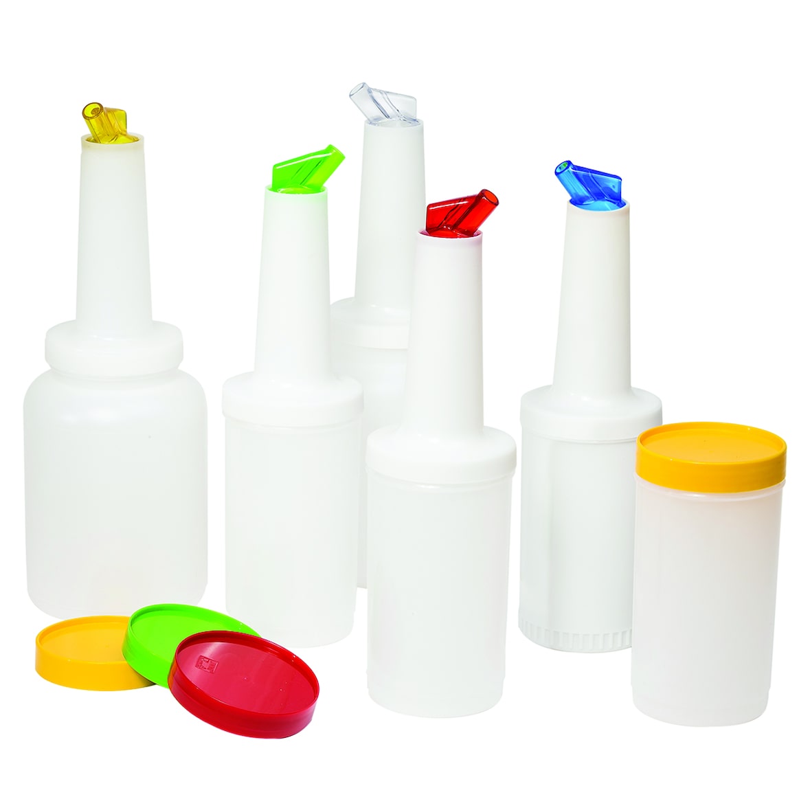 Matfer Bouteille verseuse polypropylène bleu 1 L Matfer - 116405