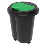 thumbnail of Exacompta 44214D Abfalleimer Tri Bin EcoBlack - Schwarz
