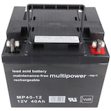 thumbnail of Multipower MP40-12 12V 40Ah Bleiakku AGM Blei Gel Akku