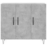 thumbnail of vidaXL Sideboard Betongrau 90x34x80 cm Holzwerkstoff