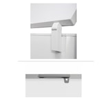 thumbnail of METRO Professional Congelador Arcón GHF2700S, acero, 188 x 73.5 x 94.5 cm, 700 L, 125 W, 3 cestas, iluminación LED, 6 ruedas, cerradura, blanco/gris