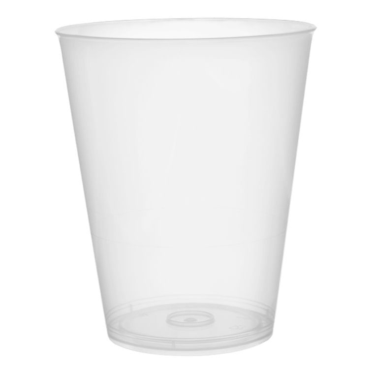 MONOUSO - Bicchiere da Mojito Infrangibile Riutilizzabile in PP Trasparente 480ml (10 Pezzi)