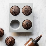 thumbnail of DE BUYER Silikonform 4 Mini-Muffins Elastomerform 21 x 17cm