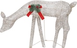 thumbnail of vidaXL Weihnachtsdeko LED Rentiere 270x7x90 cm Golden Warmweiß
