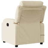 thumbnail of vidaXL Massagesessel Elektrisch Creme Stoff