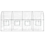 thumbnail of Helloshop26 - Tenda da serra per piante fiori e ortaggi trasparente 160 x 400 x 190 cm PVC e acciaio verniciato a polvere 02_0044664