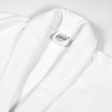 thumbnail of WellHome - Bademantel L/XL 100% Baumwolle 360GSM Wabenstruktur in Weiß