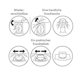 thumbnail of PAPSTAR 1000 Snackbeutel 20 cm x 16 cm "blackboard" geblockt auf Hülsen