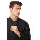 thumbnail of Chef Works® Kochjacke CALGARY Cool Vent™, Knöpfe, Schwarz, Größe XL