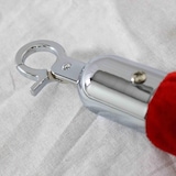 thumbnail of Cordoncino di velluto rosso per pali di guida