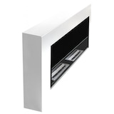 thumbnail of Chimenea de bioetanol Modelo Sunna Blanco con cristal protector 90 cm