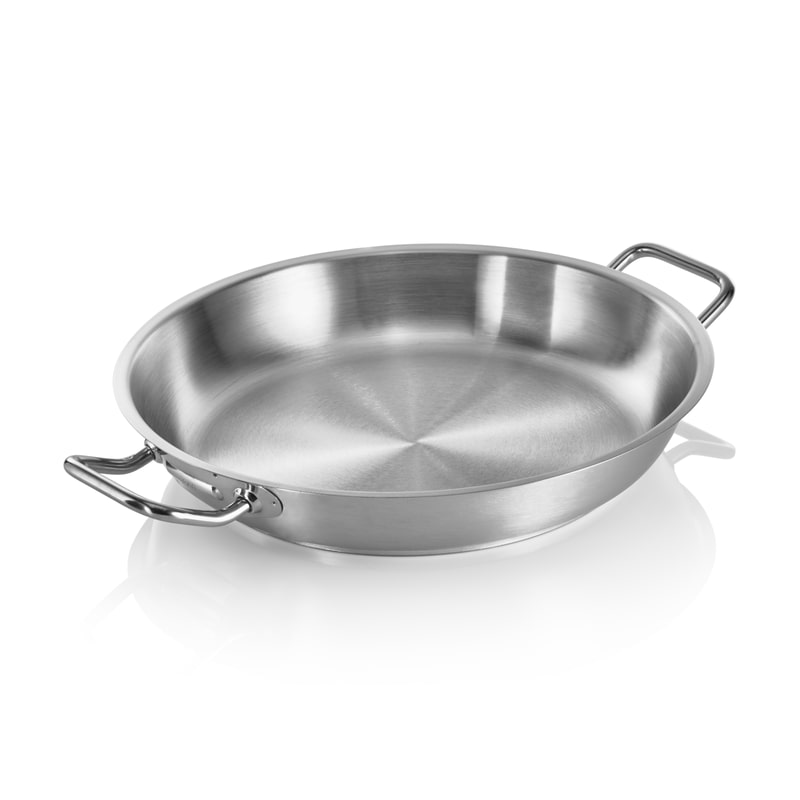 WAS Germany - Bratpfanne Cookware 21, Ø 36 cm, Chromnickelstahl 18/10