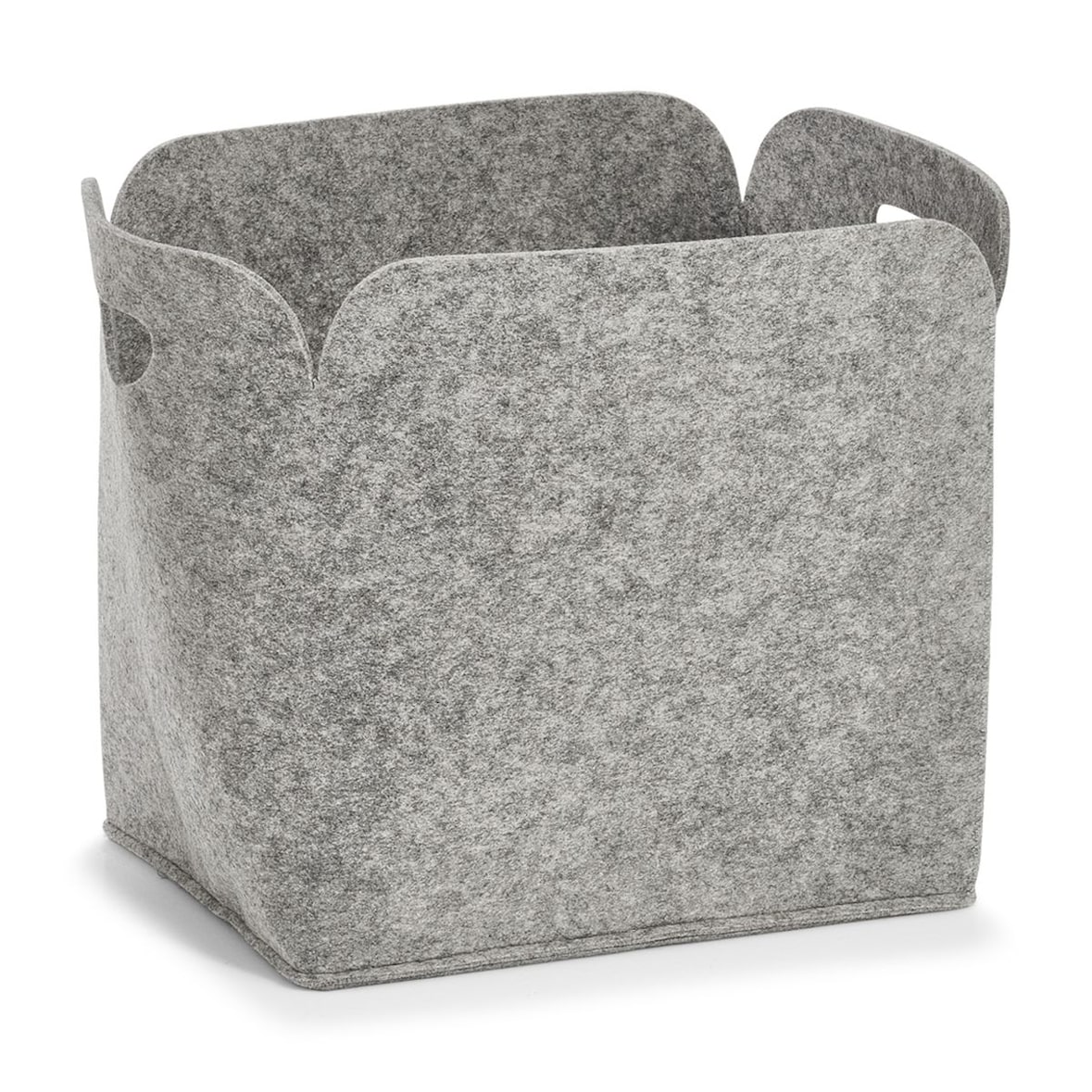 Zeller Filz Kaminholztasche Aufbewahrungskorb Filztasche ca. 36 x 28 x 36 cm