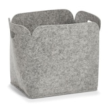 thumbnail of Zeller Filz Kaminholztasche Aufbewahrungskorb Filztasche ca. 36 x 28 x 36 cm